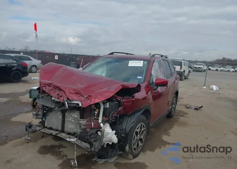 2021 Subaru Forester Premium from USA, damaged, VIN JF2SKAJC8MH594296